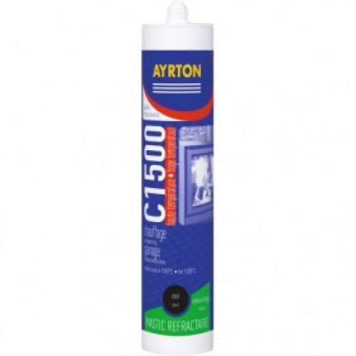 Mastic colle réfractaire 1500°C – pour joints – cartouche 310 ml