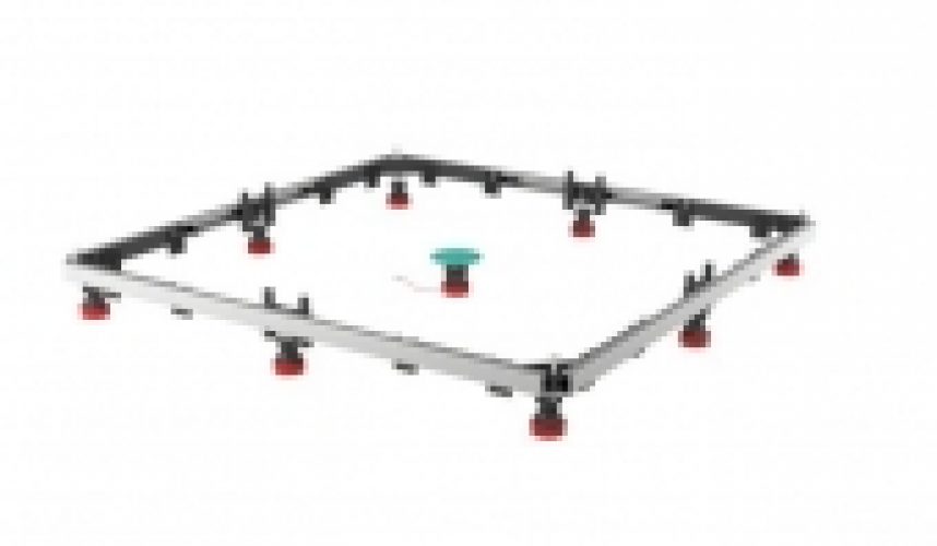 MEPA – Duschwannenfüße Montagerahmen SF Rechteck für Wannen bis 1000 x 1000 mm