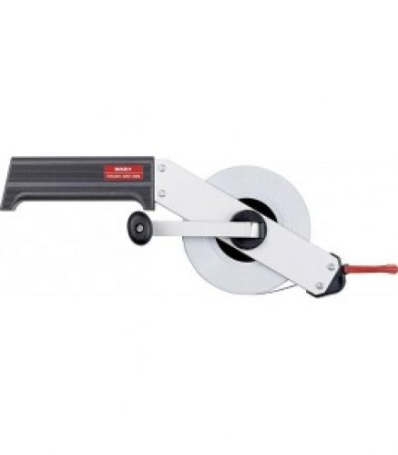 Metre-ruban Tracker, TR 50m/B cadre en alu, manche en plastique manivelle rabattable