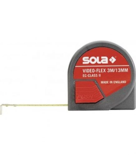 Metre « Video-Flex » Longueur 3mtr. avec anti-retour et retour de bande automatique