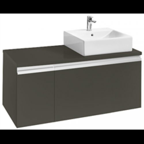 Meuble 110 cm gris mat Heima Roca