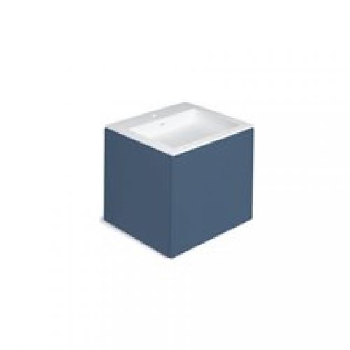 Meuble 2 tiroirs avec plan vasque 60 cm fini…