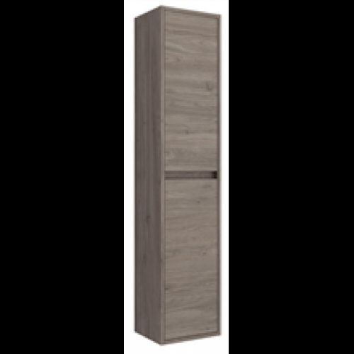 Meuble 60 cm Noyer marron de 2 tiroirs SALGAR NOJA