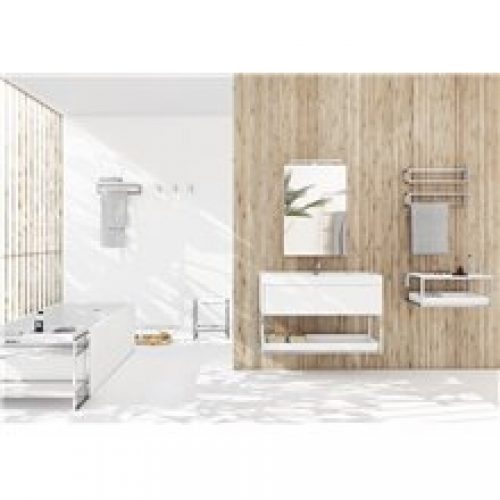 Meuble avec étagère 100 cm mat The Grid COSMIC