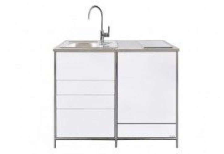 Meuble Bas de Cuisine en Acier à Équiper en Électroménager – SSC 813
