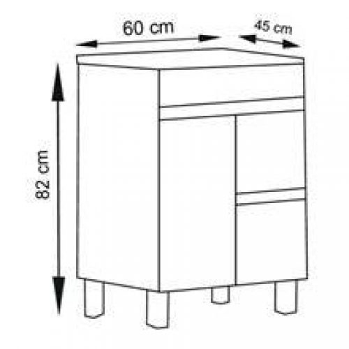 Meuble chêne Smoky Ísquia TEGLER