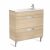 Meuble compact Unik DEBBA 800 2 tiroirs et lavabo DISPONIBLE en 4 COLORIS