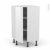 Meuble De Cuisine Angle Bas Bora Blanc 1 Porte N23 L40 Cm L65 X H92 X P37Cm