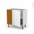 Meuble De Cuisine Angle Bas Ipoma Blanc Mat 1 Porte N19 L40 Cm L80 X H70 X P58 Cm