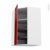 Meuble De Cuisine Angle Haut Ivia Rouge Tourniquet 1 Porte N23 L40 Cm L65 X H92 X P37 Cm