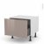 Meuble De Cuisine Bas Coulissant Keria Moka 1 Porte L60 X H41 X P58 Cm