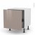 Meuble De Cuisine Bas Coulissant Keria Moka 1 Porte L60 X H57 X P58 Cm