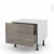 Meuble De Cuisine Bas Coulissant Stilo Noyer Naturel 1 Porte L60 X H41 X P58 Cm