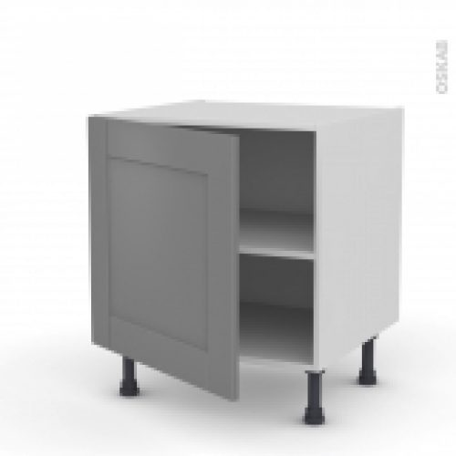 Meuble De Cuisine Bas Filipen Gris 1 Porte L60 X H57 X P58 Cm