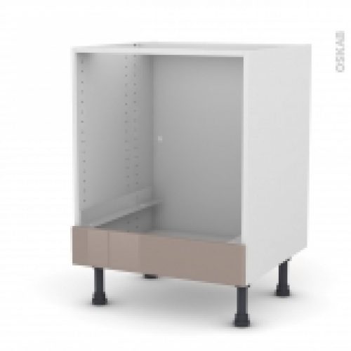 Meuble De Cuisine Bas Four Keria Moka Bandeau Bas L60 X H70 X P58 Cm