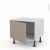 Meuble De Cuisine Bas Ginko Taupe 1 Porte L60 X H41 X P58 Cm