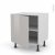 Meuble De Cuisine Bas Ivia Gris 1 Porte L60 X H57 X P58 Cm