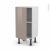 Meuble De Cuisine Bas Keria Moka 1 Porte L40 X H70 X P37 Cm