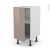 Meuble De Cuisine Bas Keria Moka 1 Porte L40 X H70 X P58 Cm