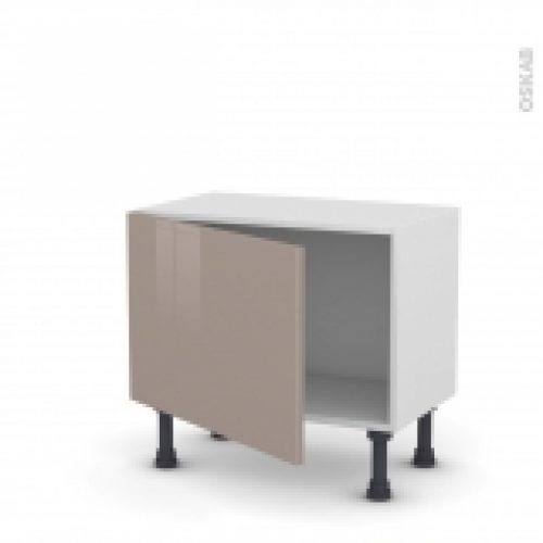 Meuble De Cuisine Bas Keria Moka 1 Porte L60 X H41 X P37 Cm