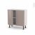 Meuble De Cuisine Bas Keria Moka 2 Portes L80 X H70 X P37 Cm