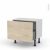 Meuble De Cuisine Bas Stilo Noyer Blanchi 1 Casserolier L60 X H41 X P37 Cm