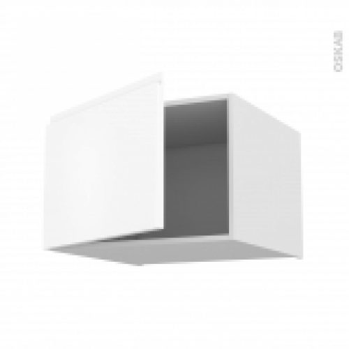 Meuble De Cuisine Bas Suspendu Ipoma Blanc Mat 1 Porte L60 X H41 X P58 Cm