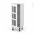 Meuble De Cuisine Bas Vitre Static Blanc 1 Porte L40 X H92 X P37 Cm