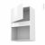 Meuble De Cuisine Haut Mo Encastrable Niche 38 Bora Blanc 1 Porte L60 X H92 X P37 Cm