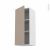 Meuble De Cuisine Haut Ouvrant Ginko Taupe 1 Porte L40 X H92 X P37 Cm