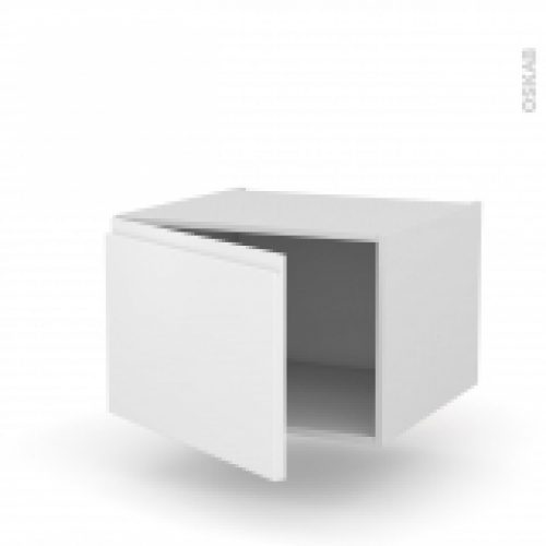 Meuble De Cuisine Haut Ouvrant Ipoma Blanc Mat 1 Porte L60 X H41 X P58 Cm