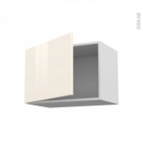 Meuble De Cuisine Haut Ouvrant Keria Ivoire 1 Porte L60 X H41 X P37 Cm
