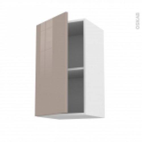 Meuble De Cuisine Haut Ouvrant Keria Moka 1 Porte L40 X H70 X P37 Cm