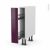 Meuble De Cuisine Range Epice Epoxy Keria Aubergine 1 Porte L15 X H70 X P58 Cm