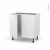 Meuble De Cuisine Sous Evier Bora Blanc 2 Portes L80 X H70 X P58 Cm