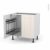 Meuble De Cuisine Sous Evier Filipen Ivoire 2 Portes Lessiviel L80 X H70 X P58 Cm