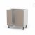 Meuble De Cuisine Sous Evier Ginko Taupe 2 Portes L80 X H70 X P58 Cm