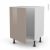 Meuble De Cuisine Sous Evier Keria Moka 1 Porte L60 X H70 X P58 Cm