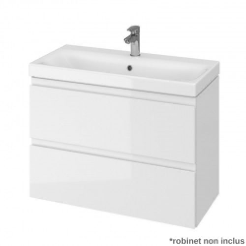 Meuble de salle de bain 80×37.5 cm faible…