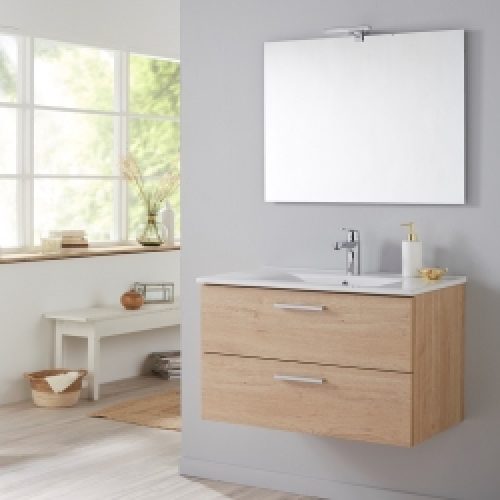 Meuble de salle de bain Mall 80 cm couleur…