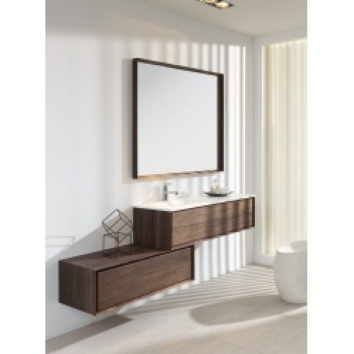 Meuble de salle de bain simple vasque en…