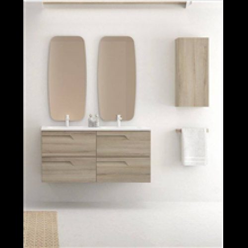 Meuble de salle de bains 4 tiroirs avec plan…