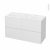 Meuble De Salle De Bains Plan Double Vasque Vala Ginko Blanc 4 Tiroirs Cotes Decors L1205 X H712 X P505 Cm