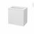 Meuble De Salle De Bains Plan Vasque Rezo Ginko Blanc 1 Porte Cotes Decors L605 X H585 X P405 Cm