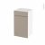 Meuble De Salle De Bains Rangement Bas Ginko Taupe 1 Porte 1 Tiroir L40 X H70 X P37 Cm