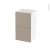 Meuble De Salle De Bains Rangement Bas Ginko Taupe 2 Tiroirs L40 X H70 X P37 Cm