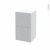 Meuble De Salle De Bains Rangement Bas Hoda Beton 2 Tiroirs 1 Tiroir A L Anglaise L40 X H70 X P37 Cm