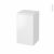 Meuble De Salle De Bains Rangement Bas Ipoma Blanc Brillant 1 Porte L40 X H70 X P37 Cm