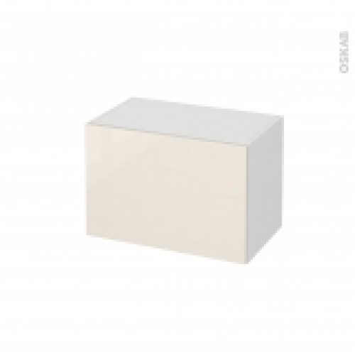 Meuble De Salle De Bains Rangement Bas Keria Ivoire 1 Porte L60 X H41 X P37 Cm