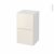 Meuble De Salle De Bains Rangement Bas Keria Ivoire 2 Tiroirs L40 X H70 X P37 Cm